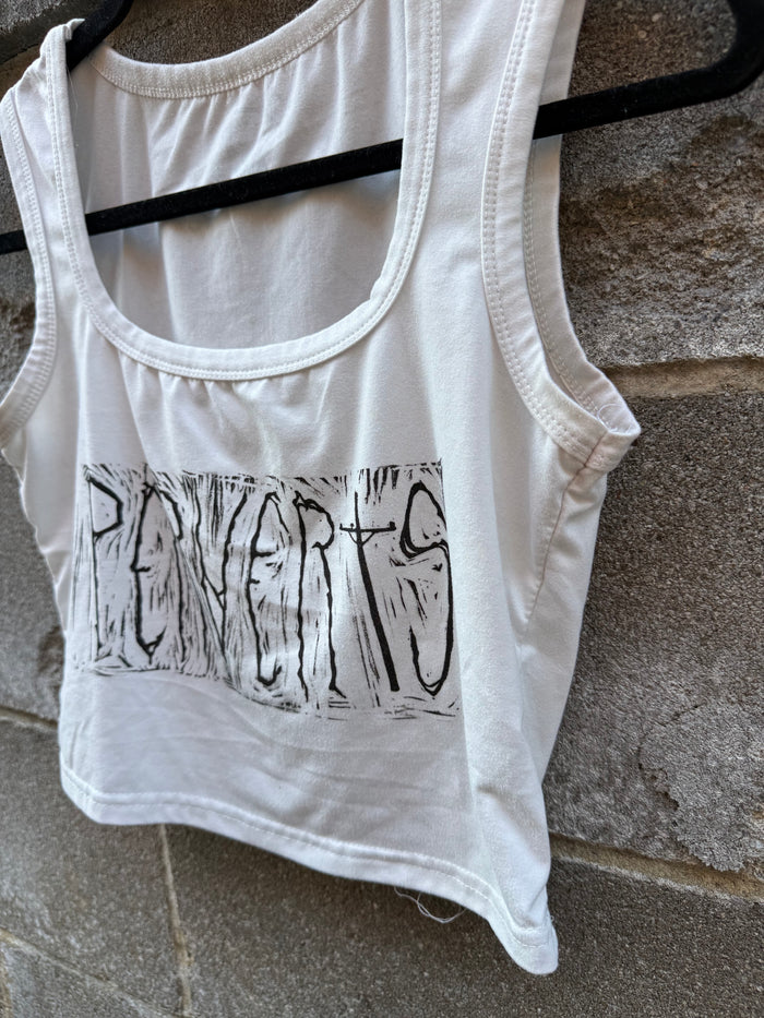 Perverts - White Tank Top