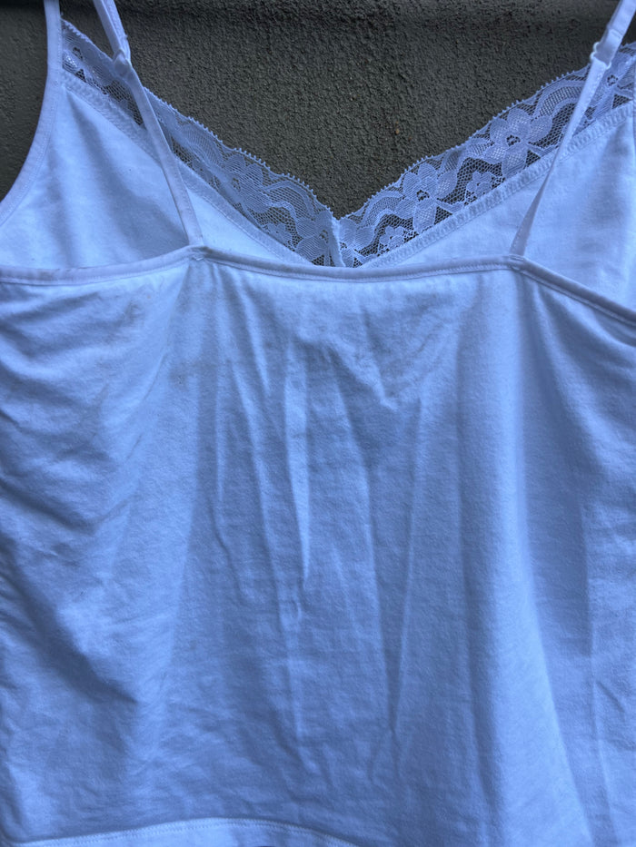 piss off - white tank top