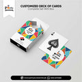 tash / playing cards customized with your company logo and design