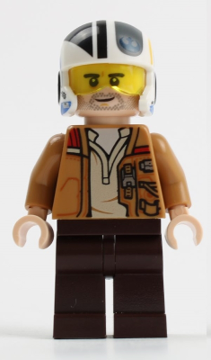 Poe Dameron (Medium Nougat Jacket, Helmet)