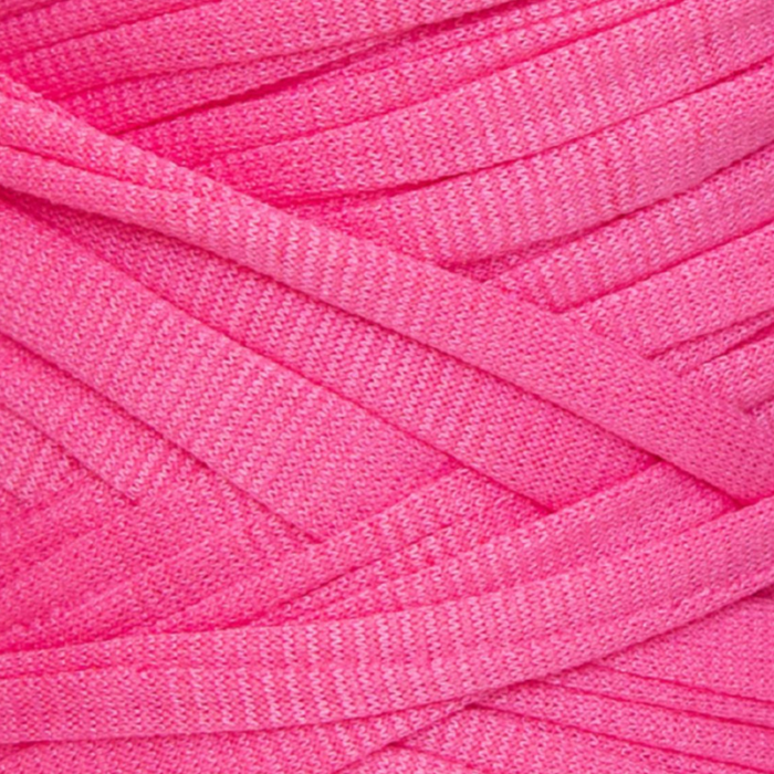Poly T-Shirt Yarn Bubblegum Color