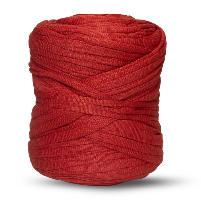 Poly T-Shirt Yarn Chilli Red Color