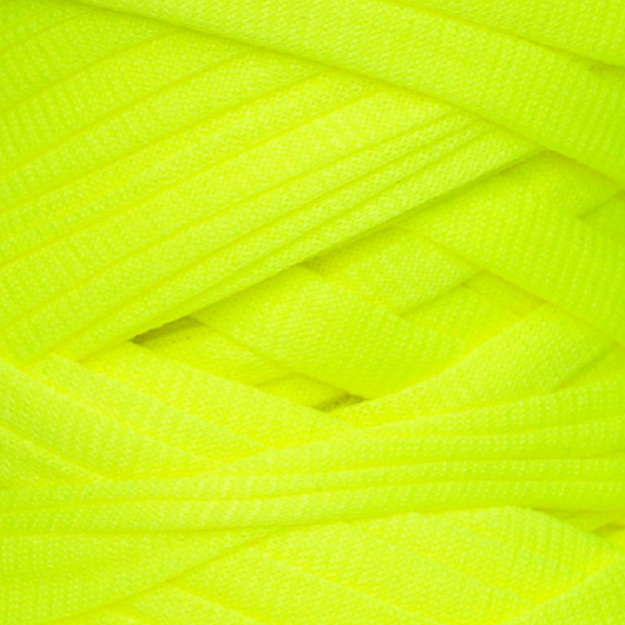 Poly T-Shirt Yarn Neon Green Color