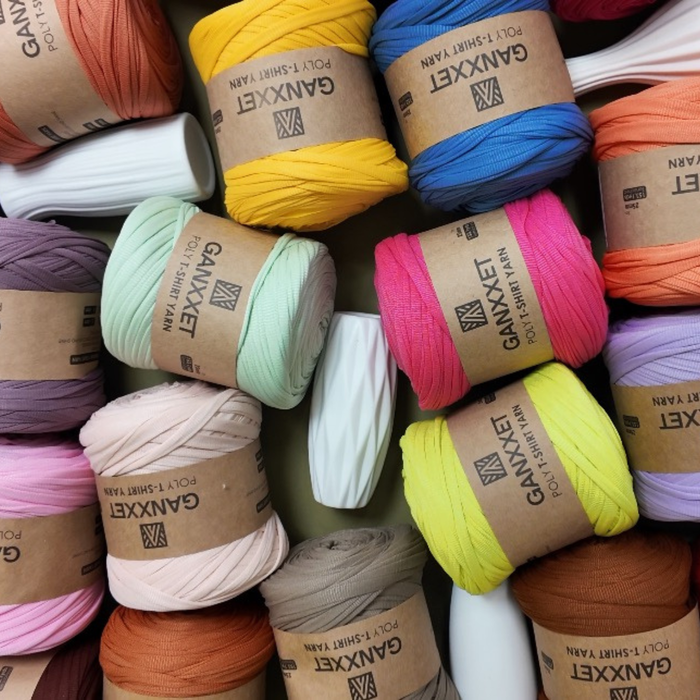 Poly T-Shirt Yarn Oregano Color