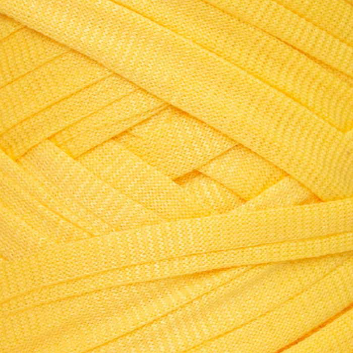 Poly T-Shirt Yarn Yellow Color