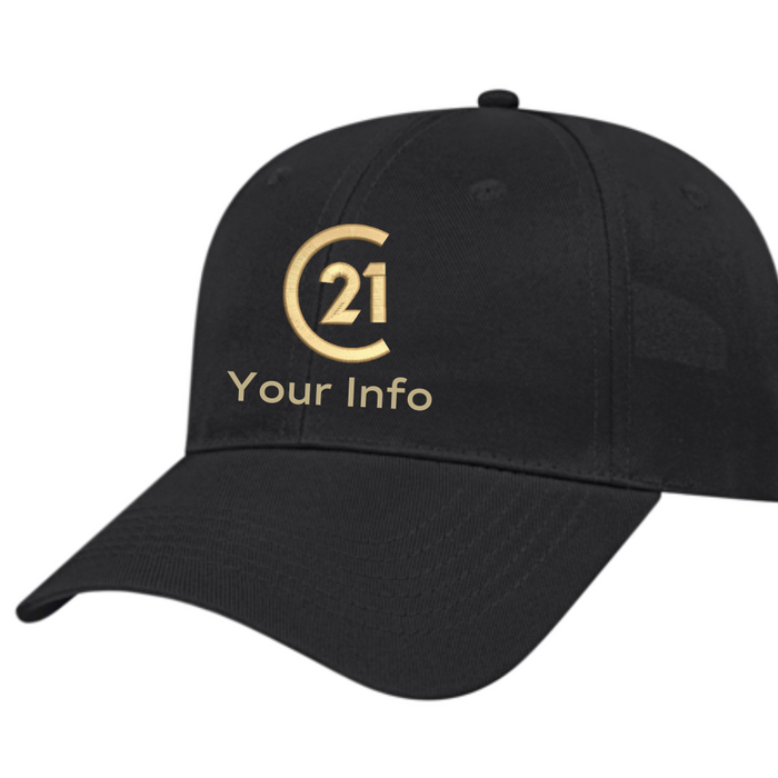 Polyester PRICE BUSTER Structured Hat - Personalized