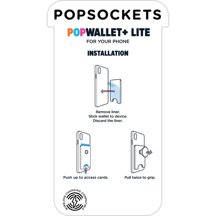 Pop Socket Wallet Lite, Personalized