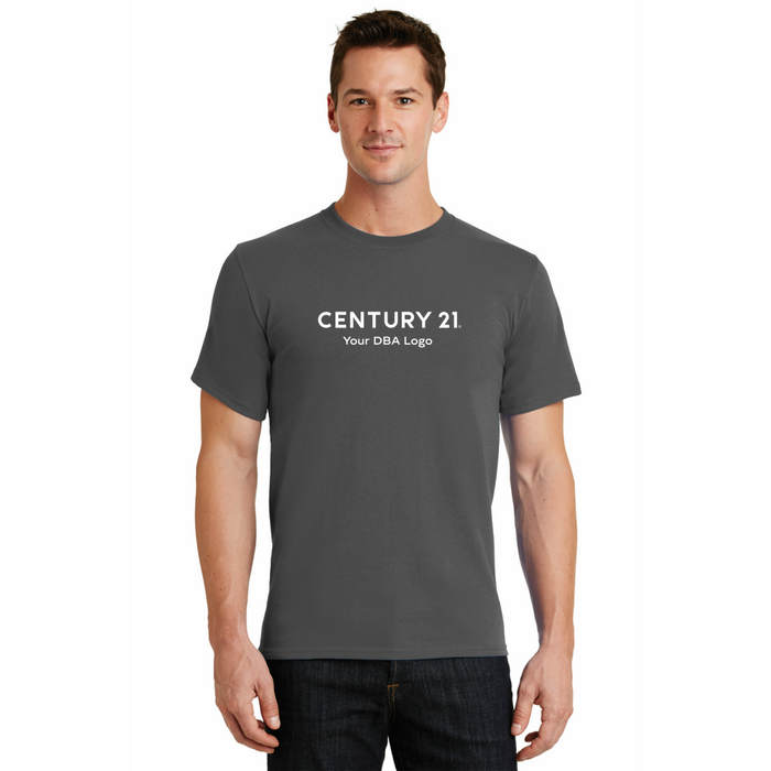Port & Co Cotton Mens T-Shirt - Personalized (min order 12 pcs)