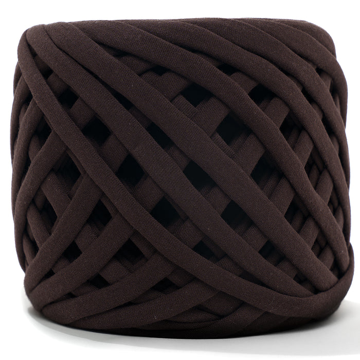 Premium T-Shirt Fabric Yarn Chocolate Color