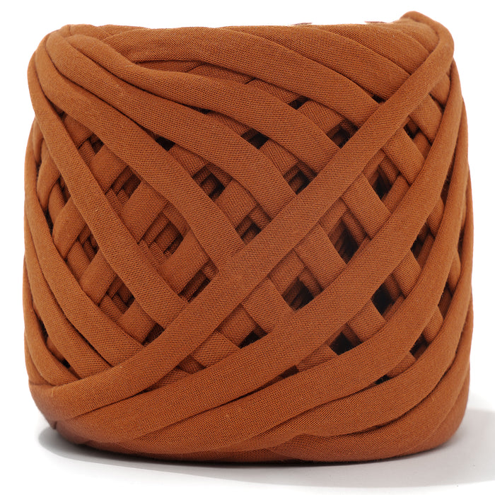 Premium T-Shirt Fabric Yarn Cinnamon Color