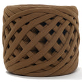 Premium T-Shirt Fabric Yarn Wood Brown Color