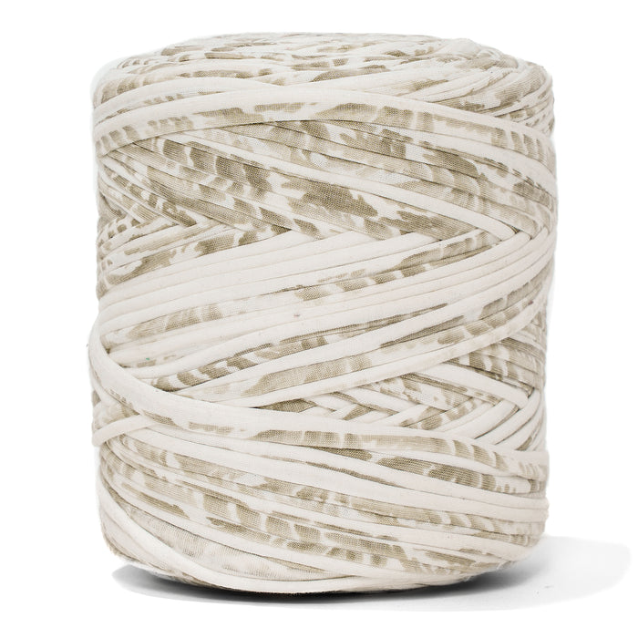 Printed Recycled T-Shirt Fabric Yarn - Cloudstone