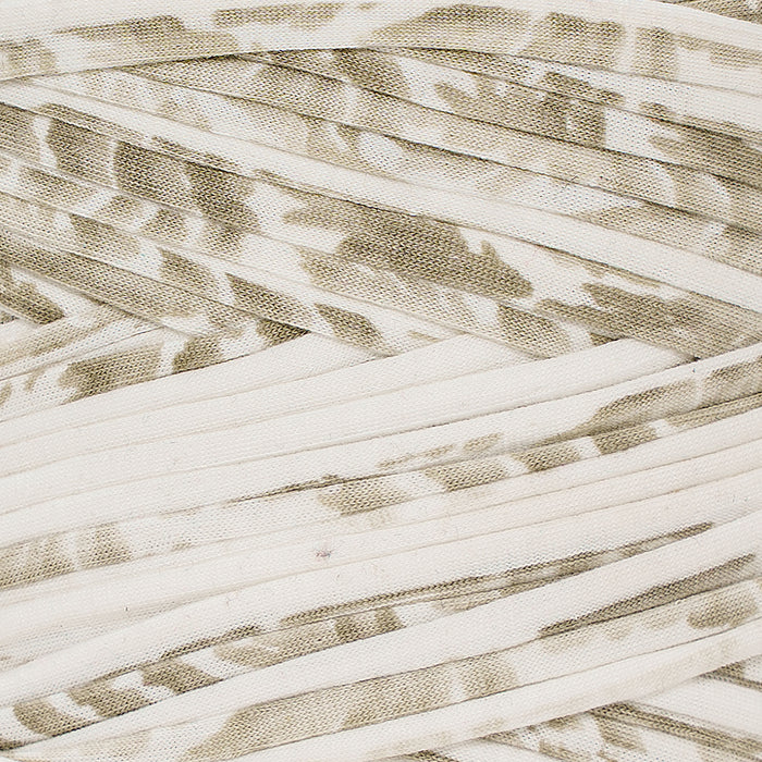 Printed Recycled T-Shirt Fabric Yarn - Cloudstone