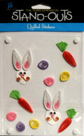 Provo Craft Easter Quilled Stand-Outs Dimensional Stickers - SCRAPBOOKFARE