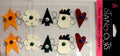 Provo Craft Holiday Season Border Stand-outs Dimensional Paper Sculpture Stickers - SCRAPBOOKFARE
