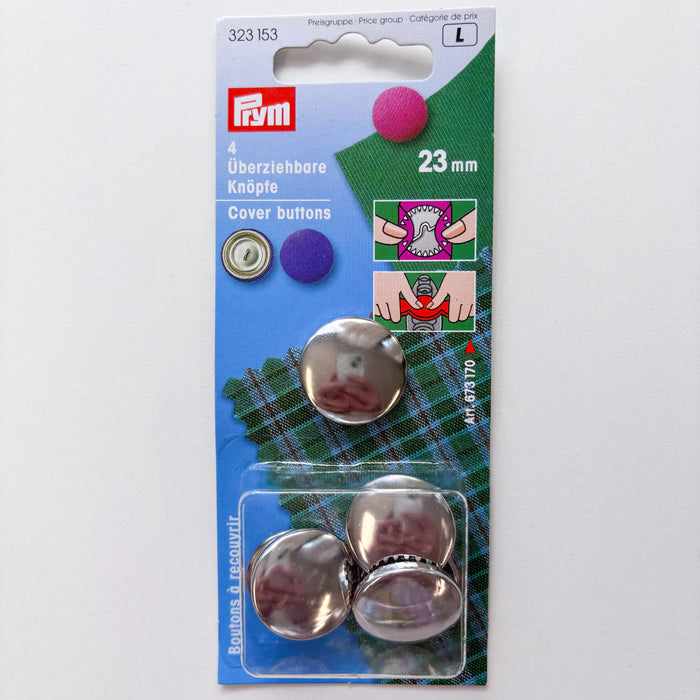 Prym - Cover Buttons - 4 sizes