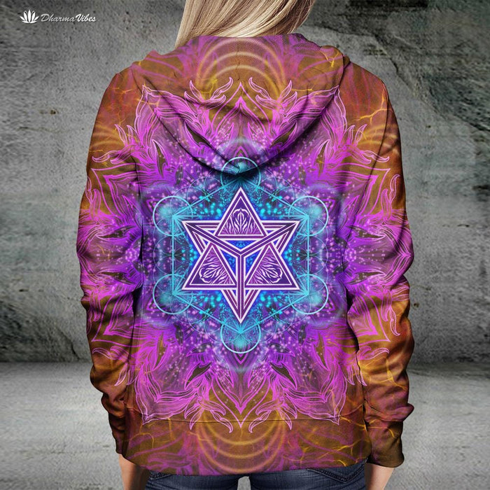 PSIQUE PATH by YantrArt Design Hoodie