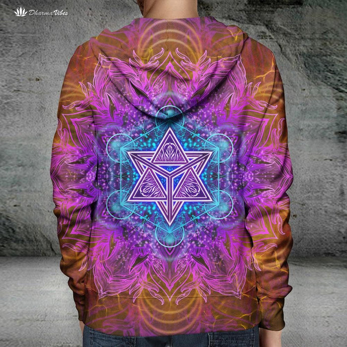 PSIQUE PATH by YantrArt Design Hoodie