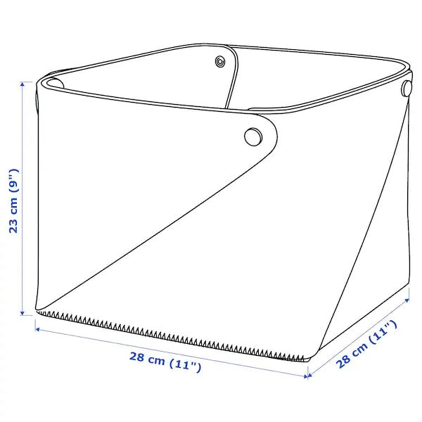 PUDDA Basket, 28x28x23cm