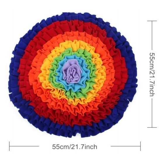 Rainbow Snuffle Mat - Dogs and Horses