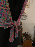 Rainbow Tie-Back Top