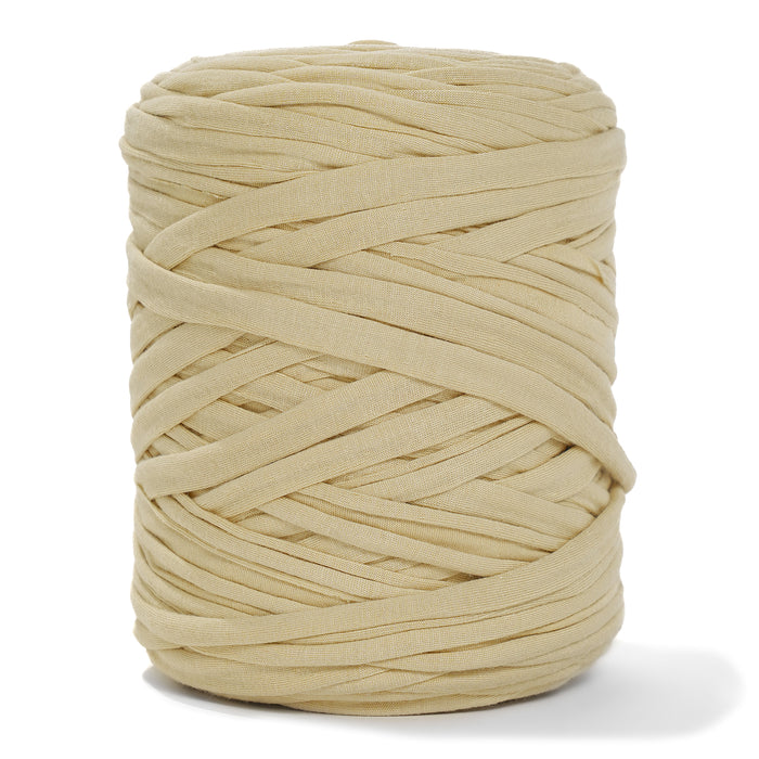Recycled T-Shirt Fabric Yarn - Dijon Color