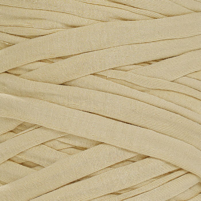 Recycled T-Shirt Fabric Yarn - Dijon Color