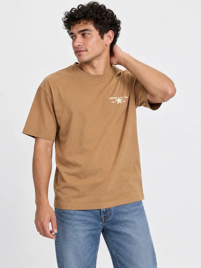Remera Converse License Plate Naranja — vista principal