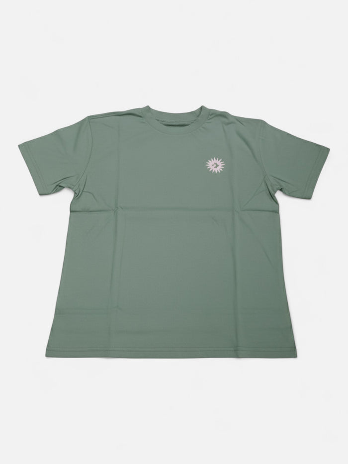 Remera Converse Mujer Floral Graphic Verde