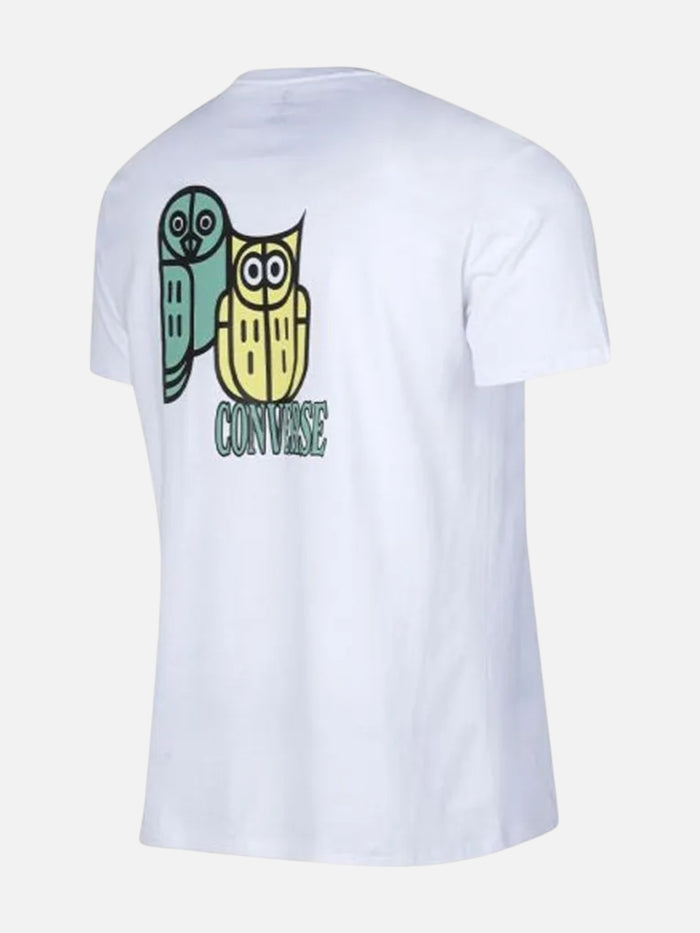 Remera Converse Owl Graphic Blanco
