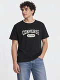 Remera Converse Retro Logo Negro — vista principal