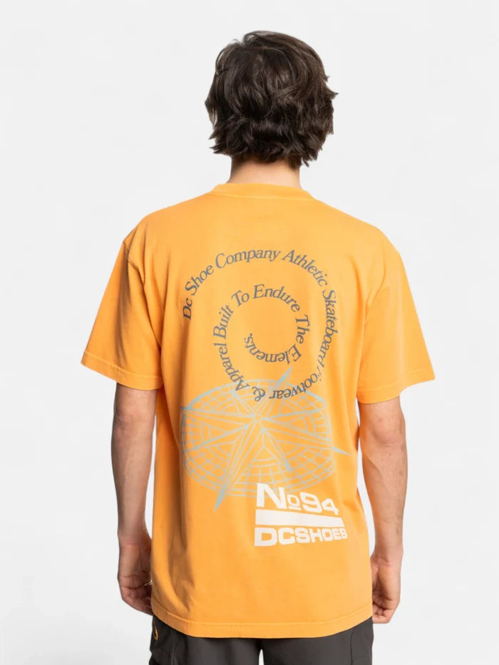 Remera Dc Off Course Naranja