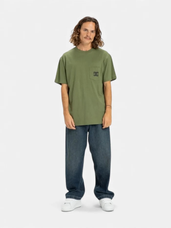 Remera DC Star Pocket Verde
