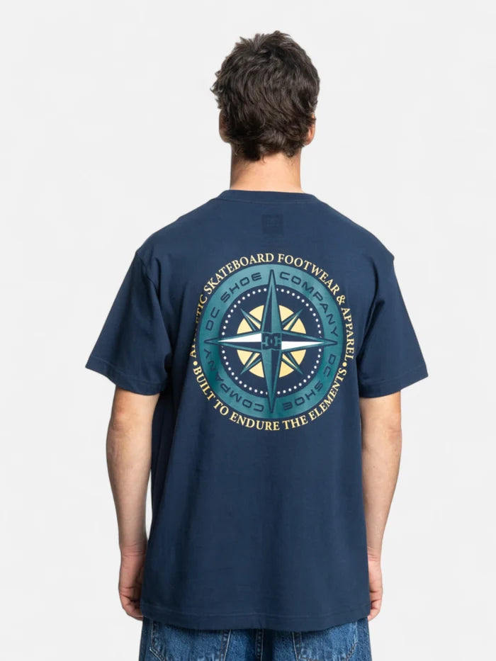 Remera DC True North LHSS Azul Marino