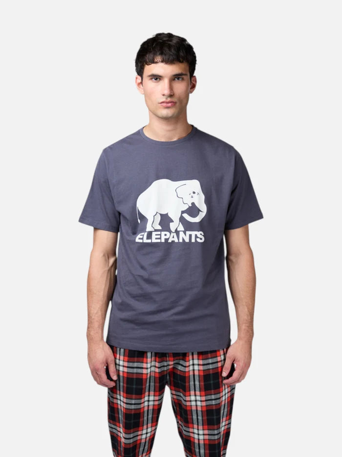 Remera Elepants Gris Topo