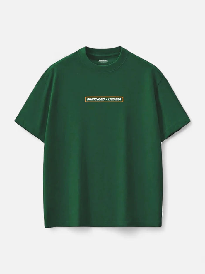 Remera Familyarg + LaTabla Cofi Verde Pino