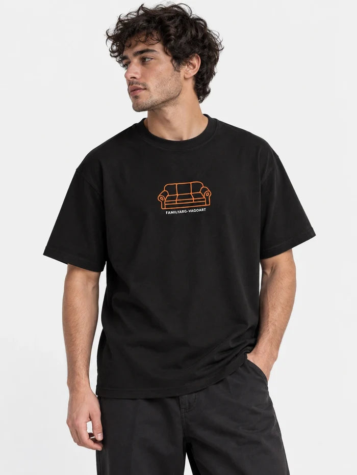 Remera Familyarg + Vagoart Home Negro — vista principal