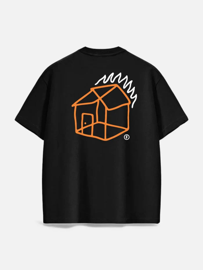 Remera Familyarg + Vagoart Home Negro