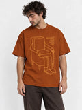 Remera Familyarg + Vagoart Slipper Supersized Habano — vista principal
