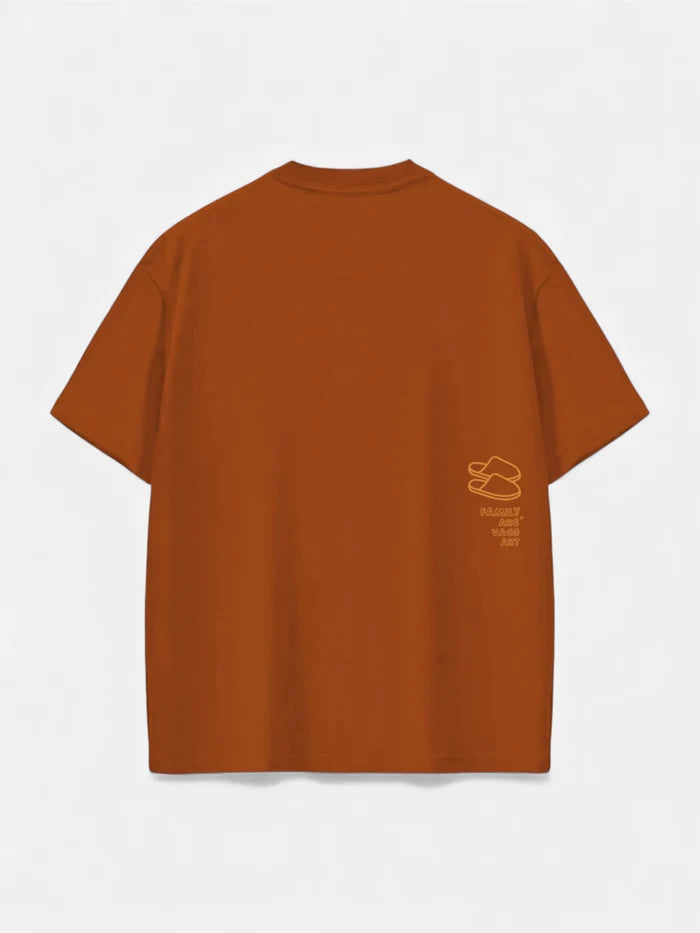 Remera Familyarg + Vagoart Slipper Supersized Habano