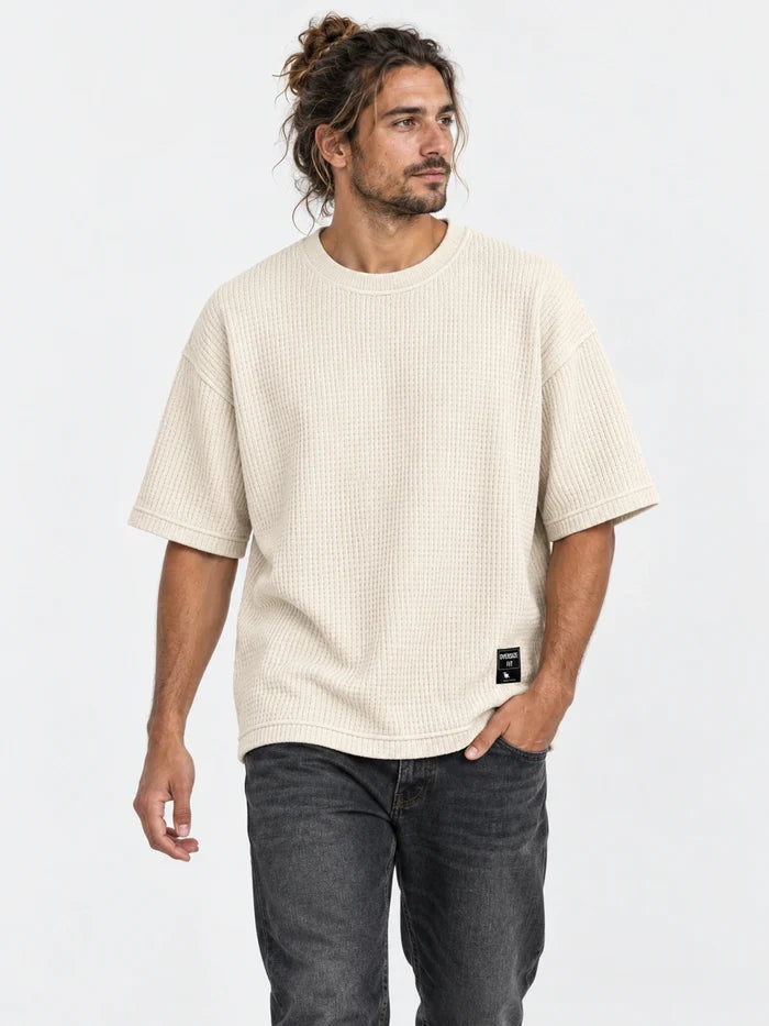 Remera Gotcha Micropanal Oversize Crudo — vista principal