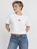 Remera Mujer Converse Sun Logo Blanco — vista principal