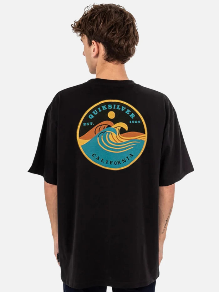Remera Quiksilver CA Beach Break Negro
