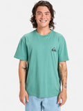 Remera Quiksilver Ev Mini Logo Verde