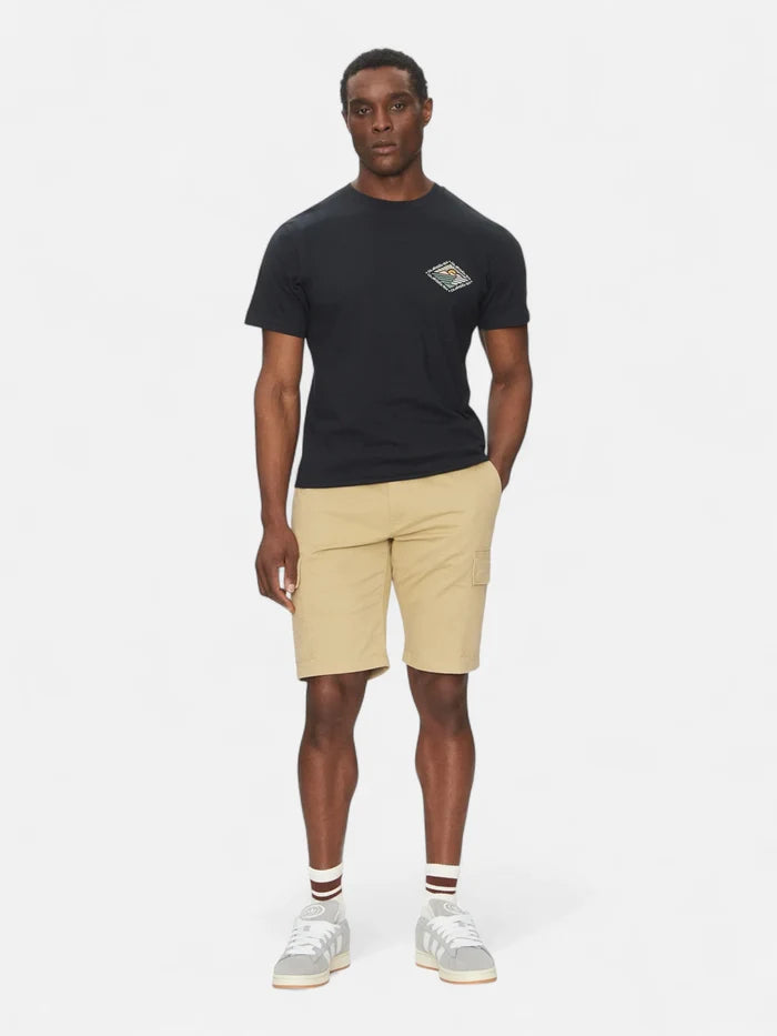 Remera Quiksilver EVO Future Islands Negro