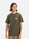 Remera Quiksilver Far Out Dust Verde
