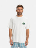 Remera Quiksilver GH QS Crystal Jet Blanco