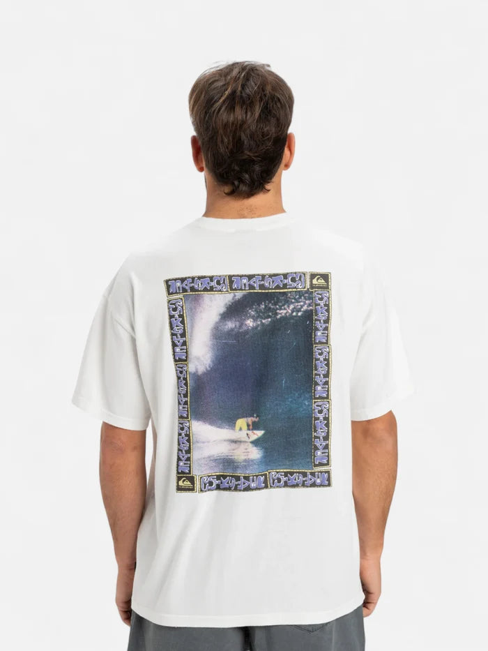 Remera Quiksilver GH QS Sunrise Bowl Blanco