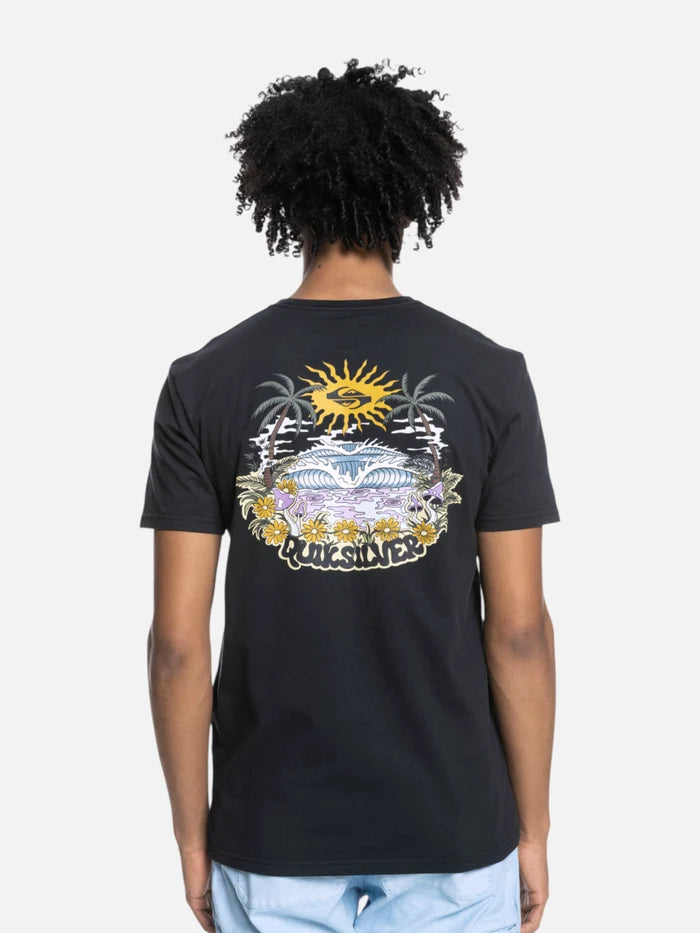 Remera Quiksilver Hypnotic Bliss Negro