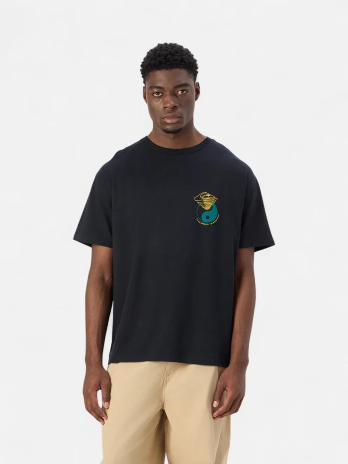 Remera Quiksilver Hypnotic Wave Negro